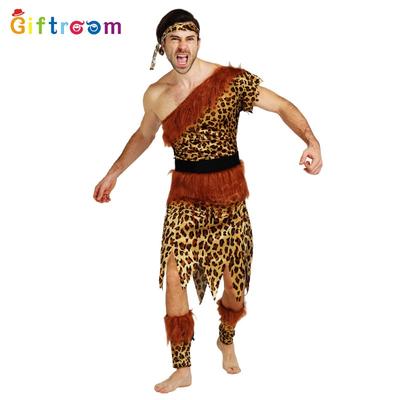 Halloweenský maškarní kostým Cosplay Indiánský kostým Pár Sasquatch Vtipný kostým