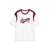 Li Ning Sportmode Kollektion T-Shirt Unisex Elfenbein AHST855-3