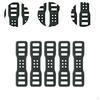 5 Or 10 Anti-Slip Silicone Straps for Bike Light, Black Bicycle Accessories, Rubber Mount