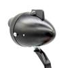 NOTRE Cannonball Light with Retro Two Mounting On/Off Switch, Design, Energy-Saving, High-Brightness LED, Brackets, Battery-Operated (Black Steel)