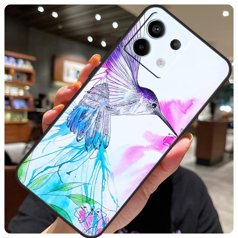 Hummingbird Case For Xiaomi Redmi Note 14 10 11 12 13 15 Pro Plus Cover For Redmi 15 15C 14C 10C 12C 13C