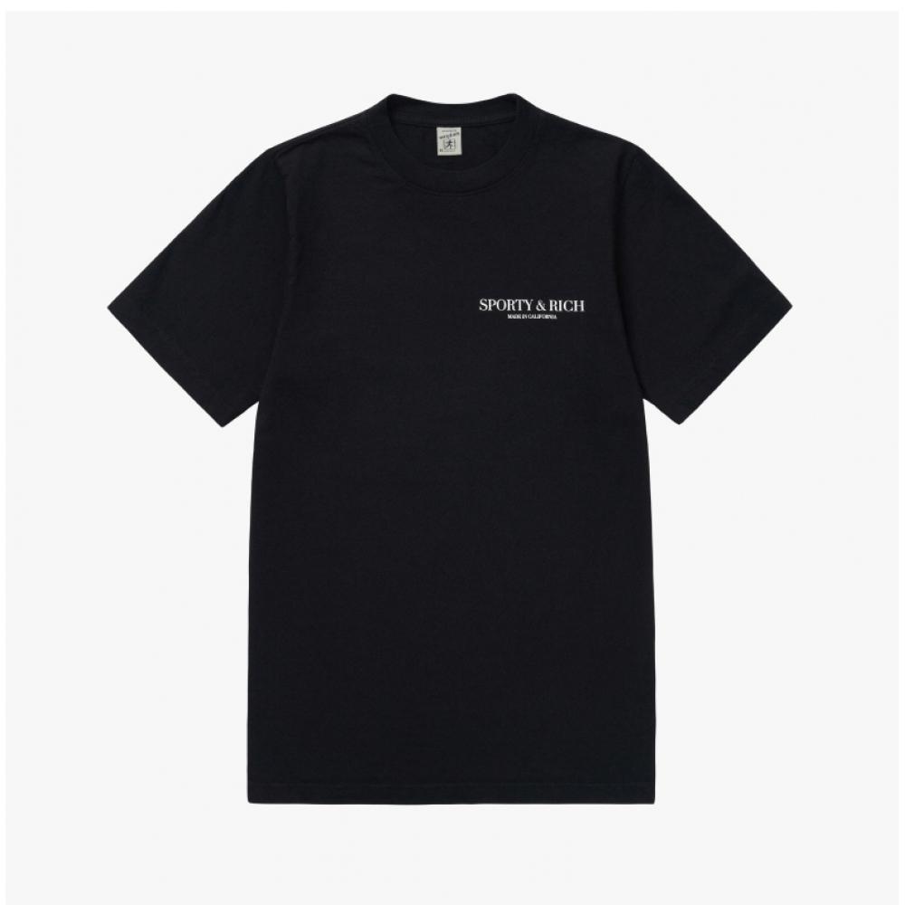 Sporty   Rich Ts845bk Made In California  Made In California  Universal Short Sleeve Tee