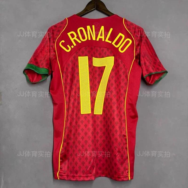 Vintage Jersey Football Jersey AC Ronaldo Zidane Maldini Messi Boca Carlos National Team Jersey