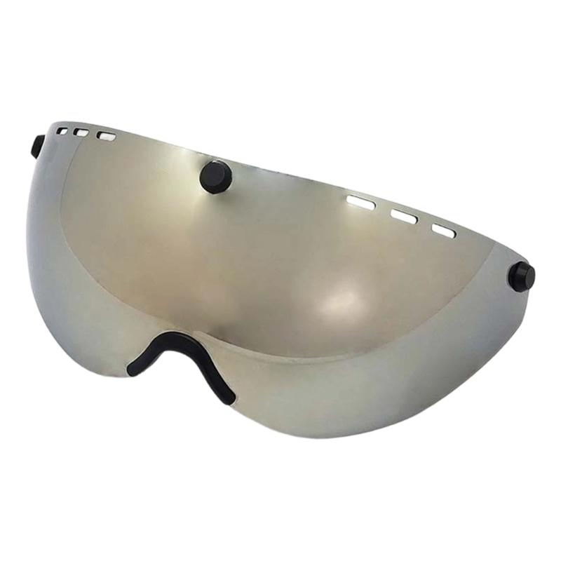 Magnetic Visors Lens For Motorcycle Helmets Featuring High Transparency Anti Fog Coating And Easy Installation PC Lens