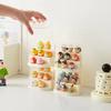 Acrylic Display Stand Rack Transparent Showcase Handmade Anime Car Model Blind Box Storage Box Jewelry Sorting Box Decor Shelf