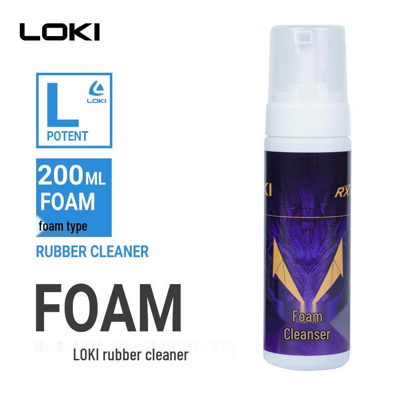 

LOKI Thor Вязкая пена Очиститель для настольного тенниса 200 мл - Дезинфицирующая и ухаживающая жидкость