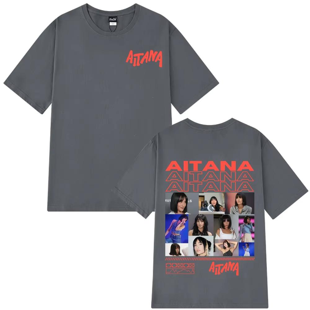 Singer Aitanas Ocana T-Shirts Men Women Summer Aesthetic Trendy Cotton Loose T Shirt Cotton Fashion Tee Shirt Oversized T-shirts