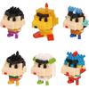 Kawada Nano Block Mini Nano Crayon Shin-chan Set 6 Pieces Box Collectible Building Toys