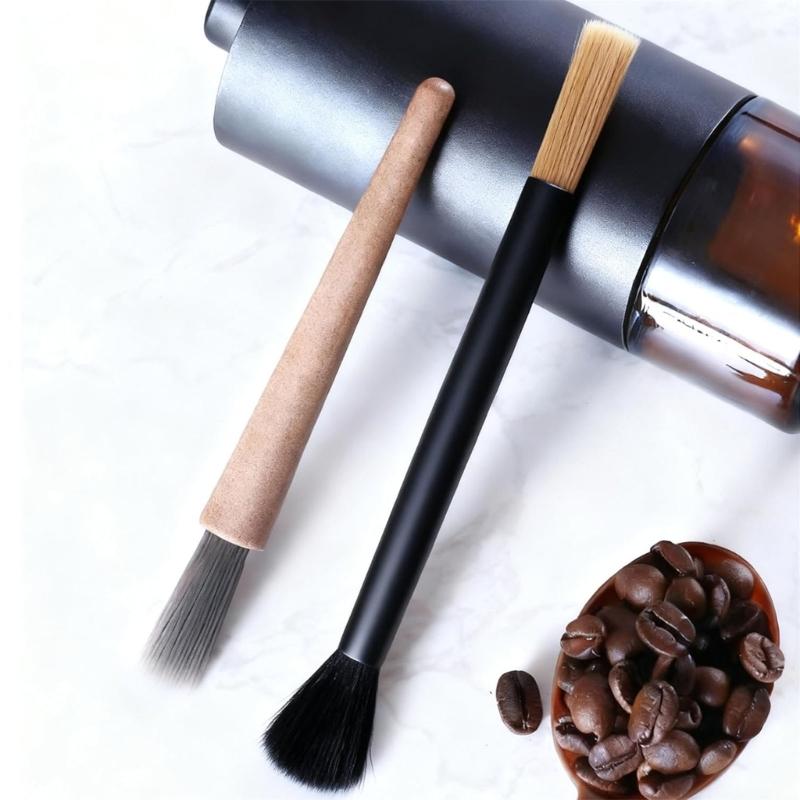 4PCS Coffee Grinder Brush Set with Nylon Bristles Cleaning Accessories Suitable for Cleaning Brew Head and Drip Tool
