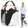 Black Labrador Christmas And Cardinal Bird Insulated Lunch Bag for Women Office Cooler Thermal Food Box Tote Lunch Boxes