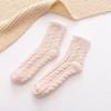 Women's Coral Fleece Winter Socks - Plush, Thick, Warm Postpartum Sleep & Floor Socks