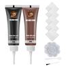 20ml Faux Skinn Reparasjonsgelsett Vinyl Restaureringskremsett Reparer Riper Sprekker Møbelpleieprodukter i Skinn