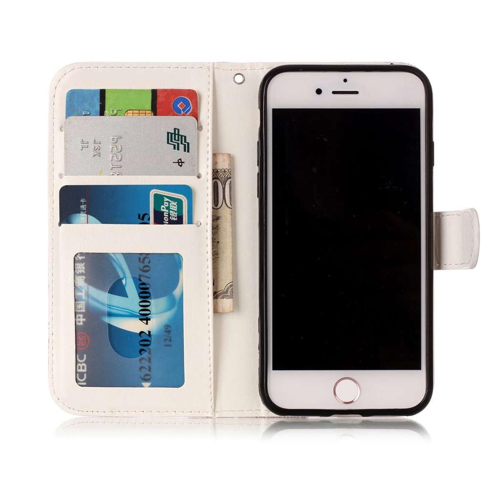 For Xiaomi Redmi 15 5G (EU) (171mm)/Xiaomi Redmi 15 4G (EU) (171mm) Case Pattern Leather Wallet Phone Cover with Strap