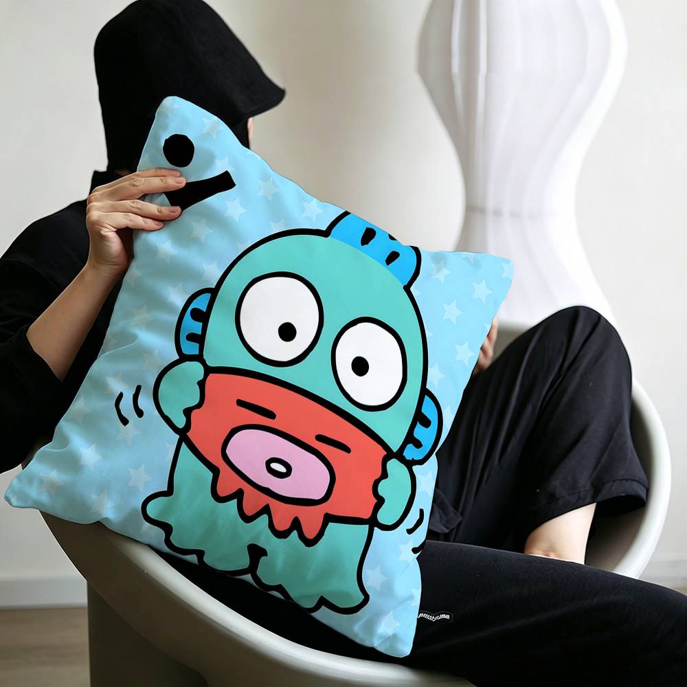 HHangyodon PU Pillow Cover for Bedroom Room and Living Room Sofa Decorative Cushion Cover