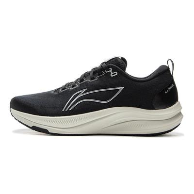 Li Ning Kids Lightweight Non-Deformable Low-Top Running Shoes Kids Sneaker Black YKFV114-1