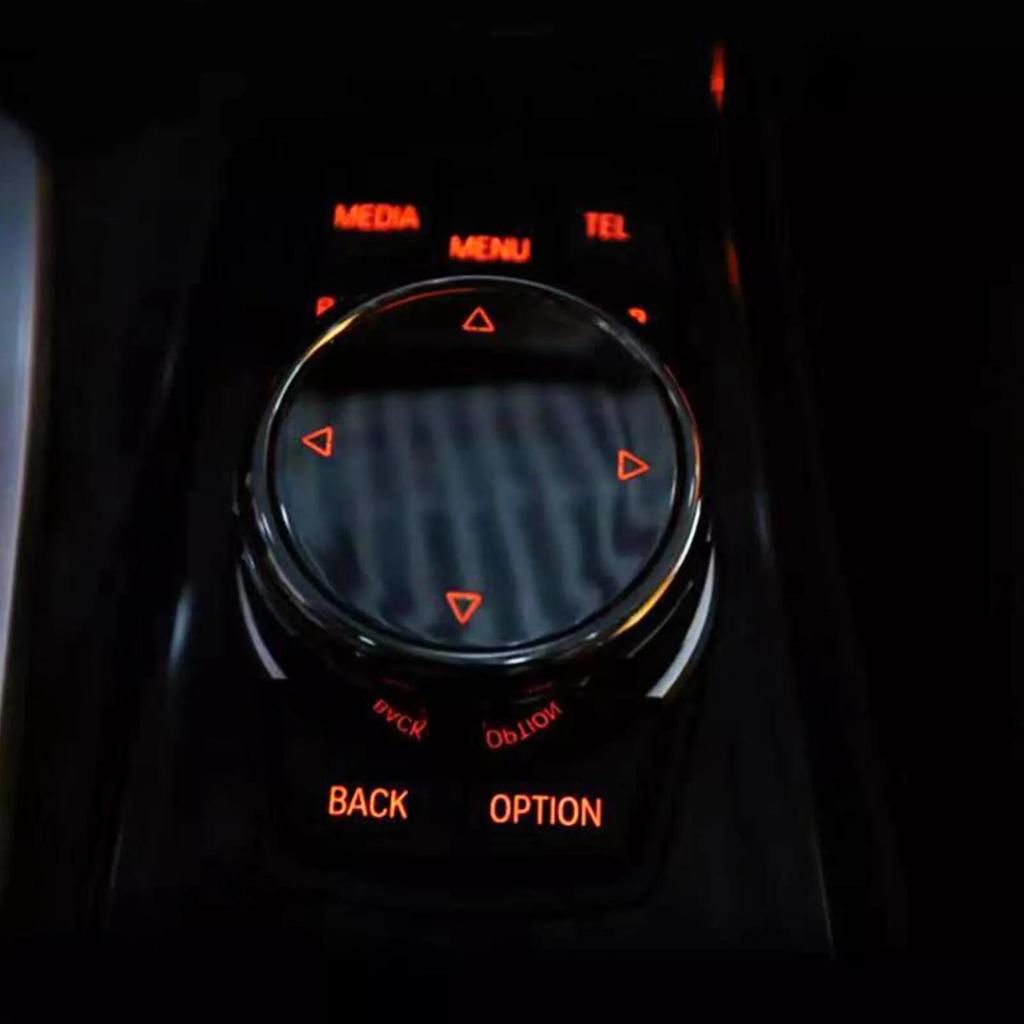Car Multimedia Button Cover Trim Knob Sticker For BMW F10 F18 F07 F20 F21 F30 F06 F12 1/3/5/6 Series For NBT Controller Ceramic