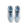Air Jordan 1 Mid SE GS White Ice Blue Kids Sneakers Black DV1337-104