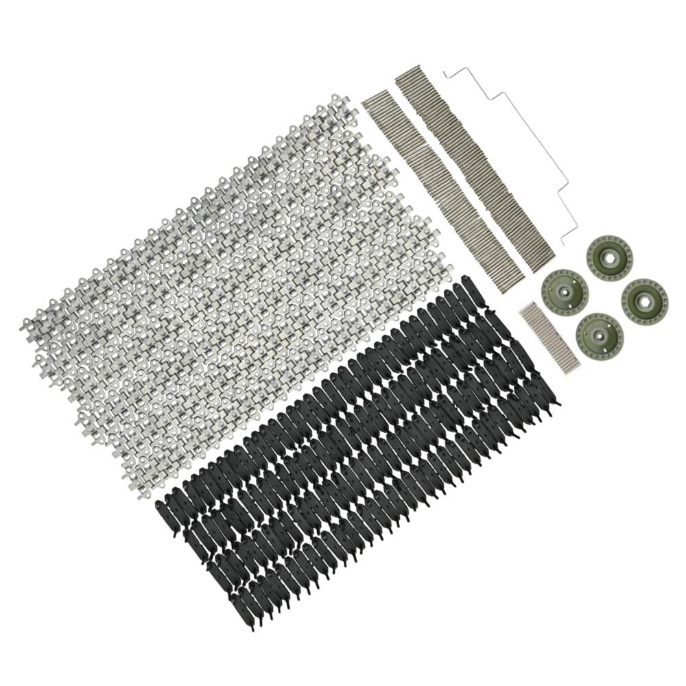 RC Tracks Spare Accessories Kit Model Tank Track Parts for WPL E-1/GAZ-71 Crawler For RC Tank