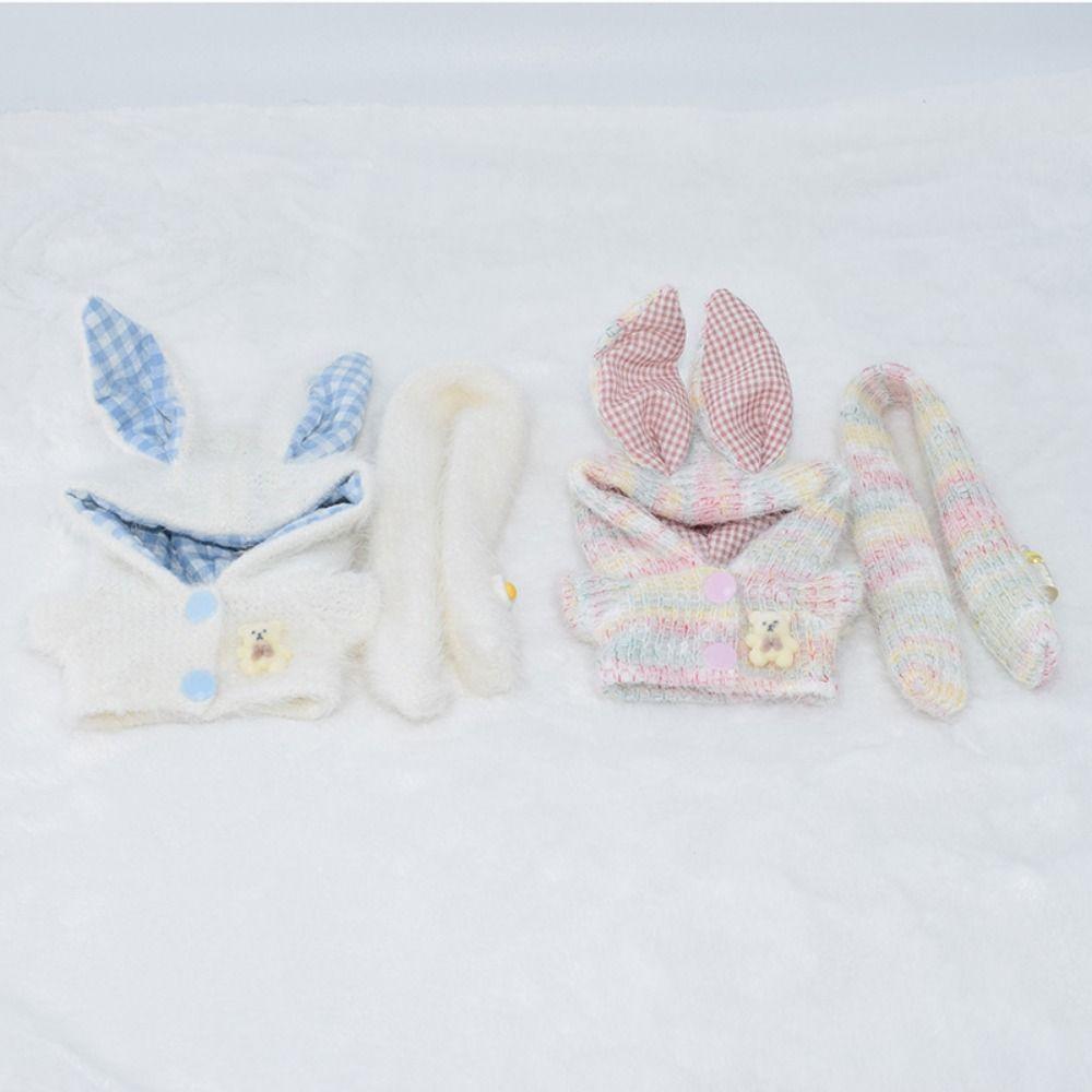 10CM Size 10cm Cotton Doll Clothes Soft Cotton Plush Doll Clothes  Children's Gift