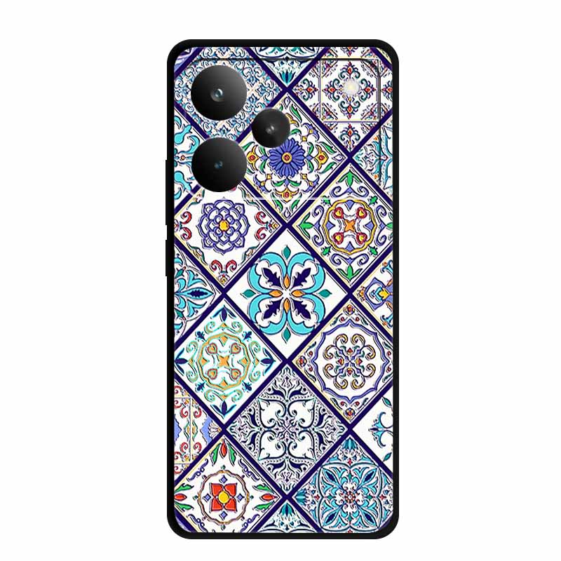 3D Hoesje Voor Realme P4 Pro 5G Telefoonhoesje P4Pro Coque Reliëf Bloemen Siliconen Zachte Achterkant Voor Realme P4 Pro Hoesje P 4 Pro