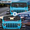 4WD Roof Rack Mount Hi Lift High Farm Jack Holder Offroad Hinge Bracket Hinge/Door For Jeep Wrangler JK JL 2007-2024 2/4 Doors