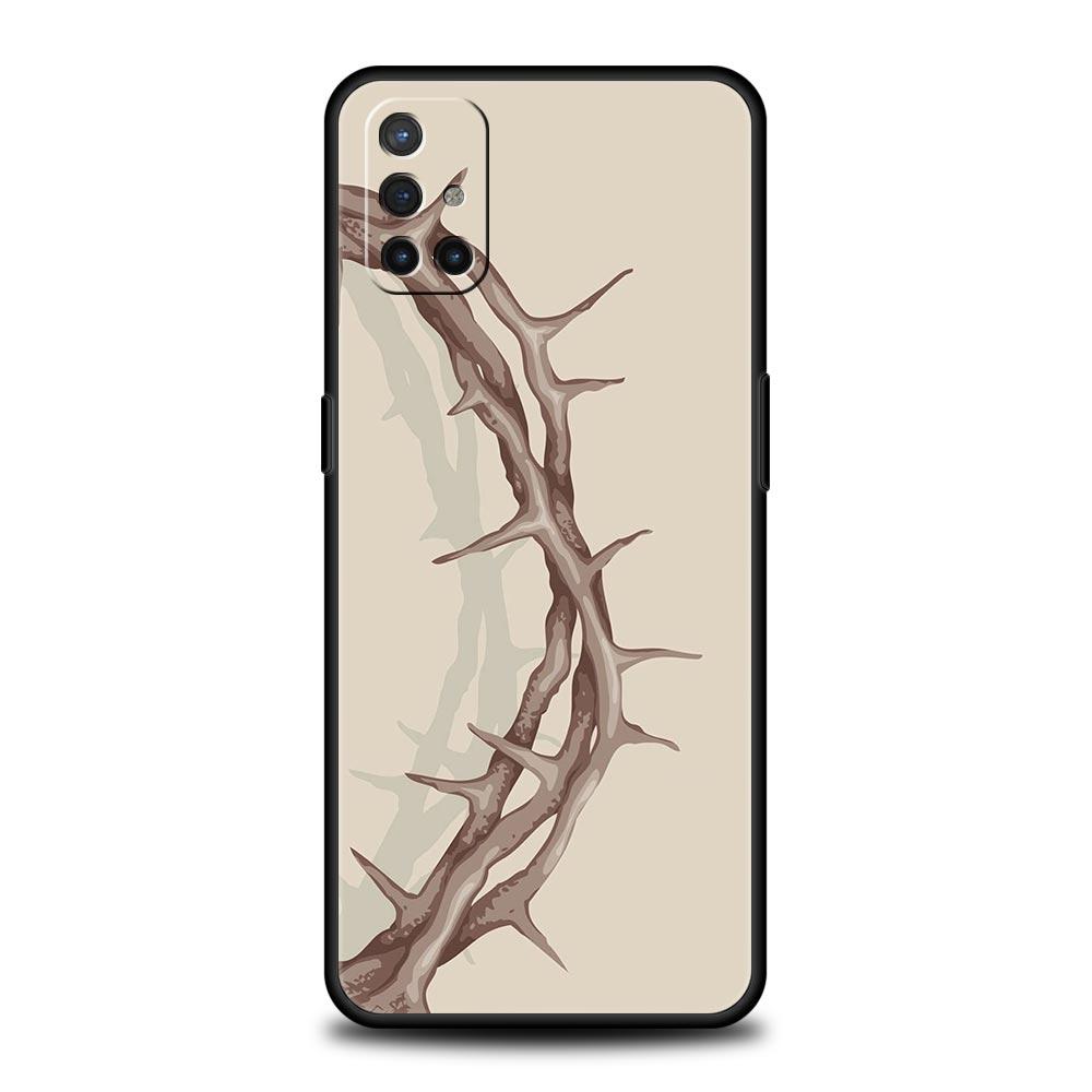 Jesus Flag Christ Religion Faith Phone Case For OnePlus 13 12 11 10 9 8 7T Pro 13R 12R 10R 9RT 8T Nord N30 2T CE 2 3 5G Cover