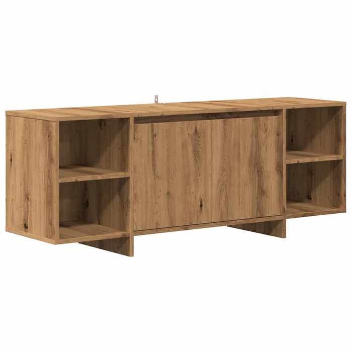 VidaXL TV Cabinet Artisan Oak 130x35x50 Cm Engineered Wood, Sideboard, Hi-fi Cabinet, Sideboards, Stereo Cabinet, Furniture of 856789