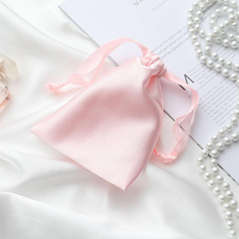 Confezione Regalo Sacchetto di Seta Artificiale Sacchetto Antipolvere Sacchetto per Passeggino Coulisse Accessori Personalizzati