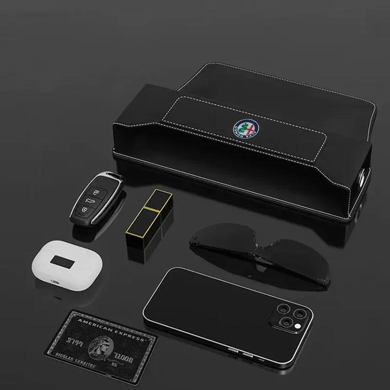 Auto Sitzlücken Organizer Sitzspalt Schlitztasche Für Alfa Romeo giulia stelvio giulietta 159 147 156 166 Auto Zubehör