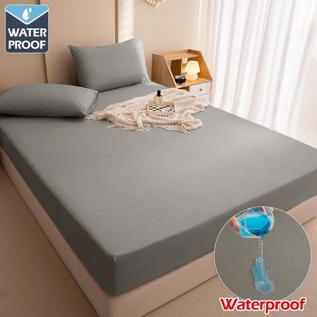 New Waterproof Mattress Pad Top Hypoallergenic Mattress Protector Against Dust Mites and Bacteria Fitted Sheet Mattress Topper