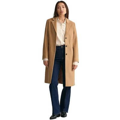 Coat Wool Blend Tailored
