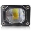 2Pcs 12D 3" 100W Led Motocycle Headlight 6000K 3000K LED Work Light Fog Lamp 12000LM for Moto Scooters ATV Car Truck 12V 24V