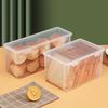 Food-Grade Transparent Plastic Bread Storage Box for Refrigerator