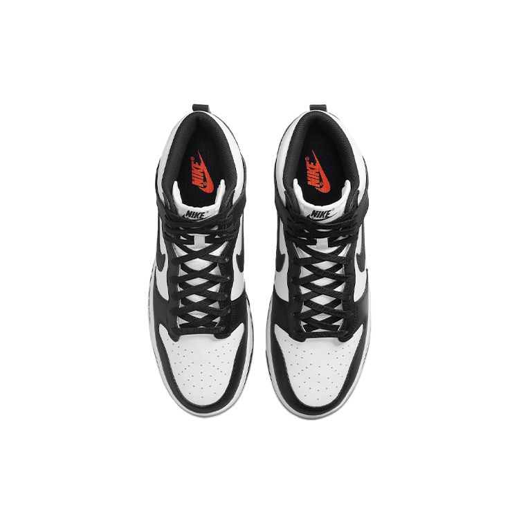 Nike Dunk High Black White Men Sneakers Total-Orange DD1399-105