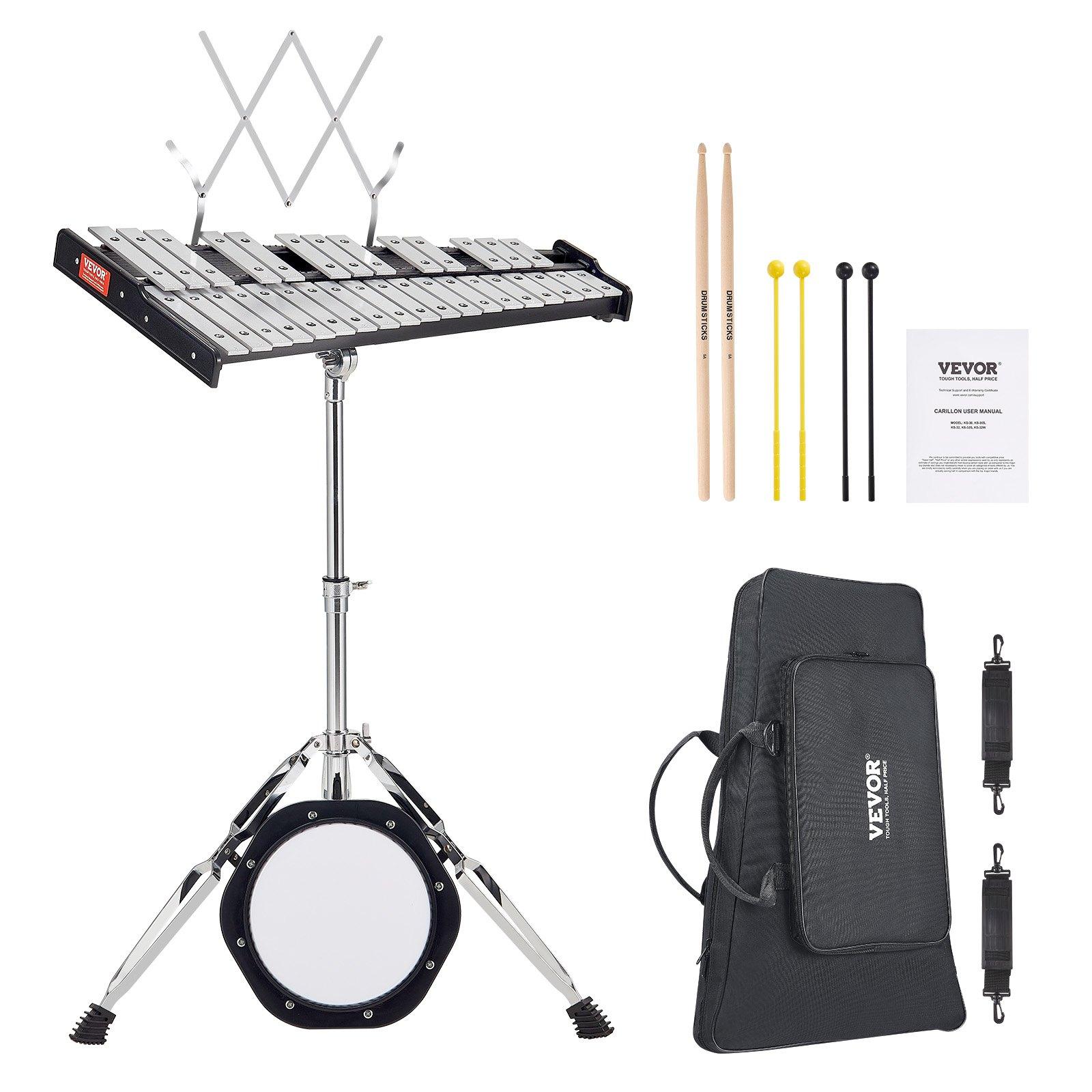 VEVOR 32 Note Glockenspiel Xylophone Bell