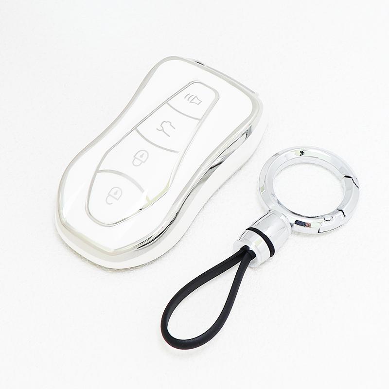 Shell Keyless Protected Fob Bag For Geely New Emgrand Gs X6 Suv Ec7 Azkarra Tugella Fy11   Atlas Pro Car Key Case Cover