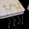 Women Bird Brooch Aesthetic Tassels Brooch Vintage Clothing Jewelry Elegant Brooch Suitable for Various Occasions