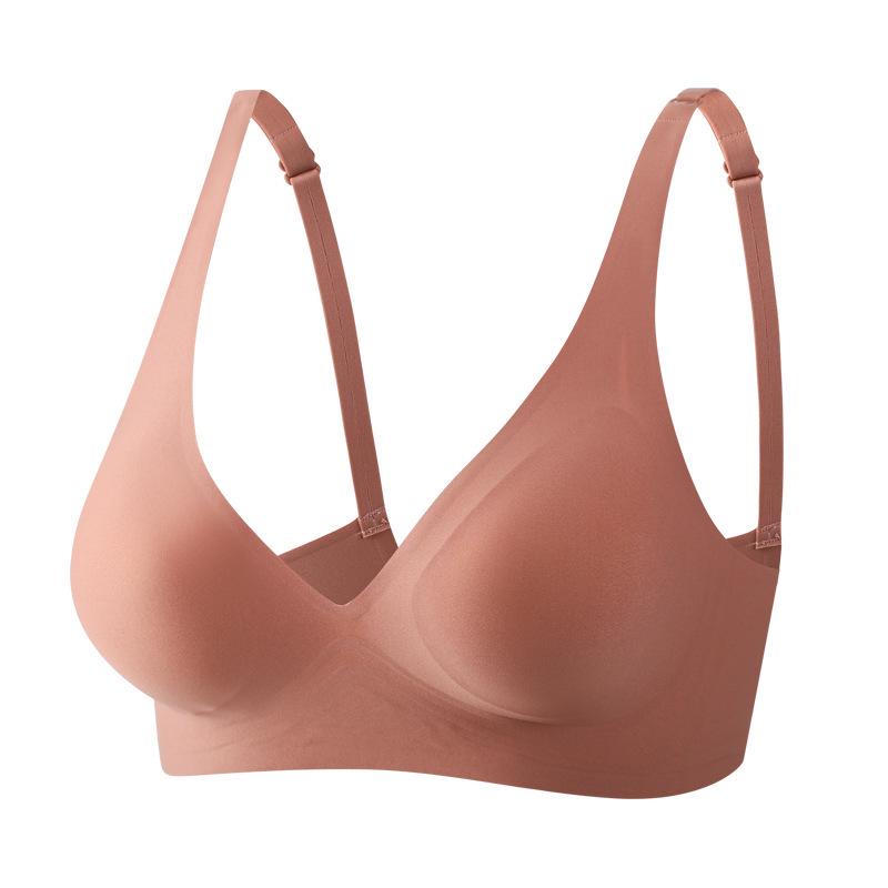 Summer Seamless Wireless Bra: Adjustable, Side Support, Thin Cup for a Beautiful Silhouette
