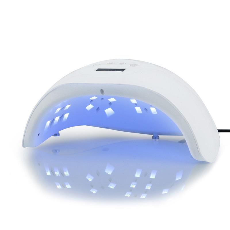 

48 Вт УФ-светодиодная лампа для ногтей, быстросохнущая лампа для ногтей, все гель-лаки, сушилка для ногтей, маникюрные инструменты для дизайна ногтей белый