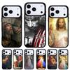 Barmherziger Jesus Handyhülle für iPhone 17 16 15 14 13 Pro Max Rückseite für 12 11 Pro Hülle