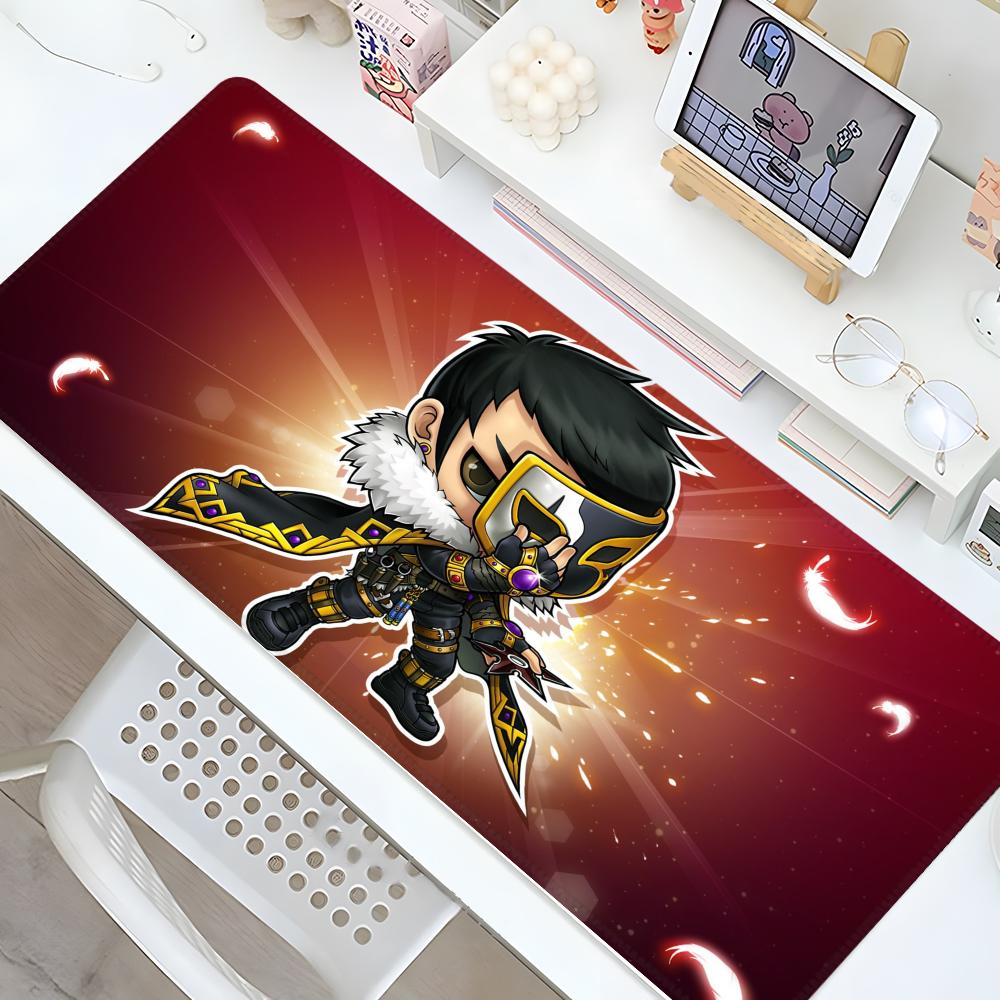 Game Maplestory Mouse Pad Gaming Locking Edge Big safely Computer Gamer Large Rubber Art Mousepad Laptop Desk Mat
