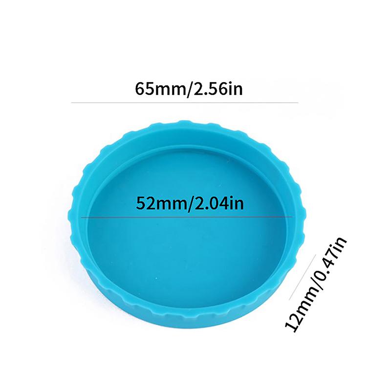 1Pcs Soda Lid Covers Multi-Color Beverage Can Protector Silicone Can Covers Beer Bottle Cap Tin Can Soda Coke Leak-Proof Cap