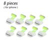 Soft Silicone Luminous USB C Anti Dust Cover Caps for IOS Type C Mobile Phone Dust Plugs Charging Port Protectors for IPhone