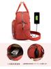 Tian Yu Women's Fashion Backpack. Made from High-quality Oxford Fabric, This Abrasion-resistant, Waterproof Backpack Can Be Worn As a Crossbody,
