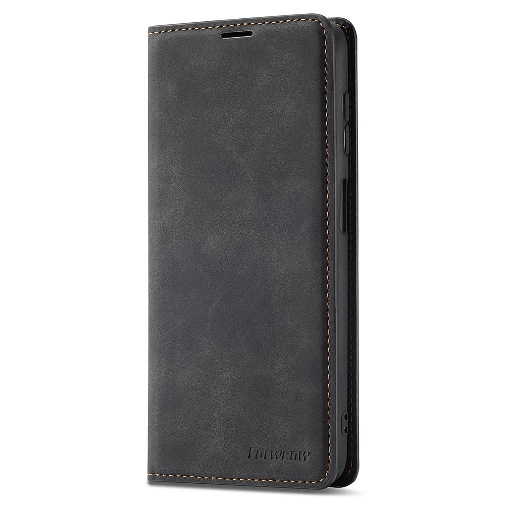 FORWENW Fantasy Series for Samsung Galaxy A54 5G Skin-touch Leather Phone Cover Anti-drop Stand Wallet Case