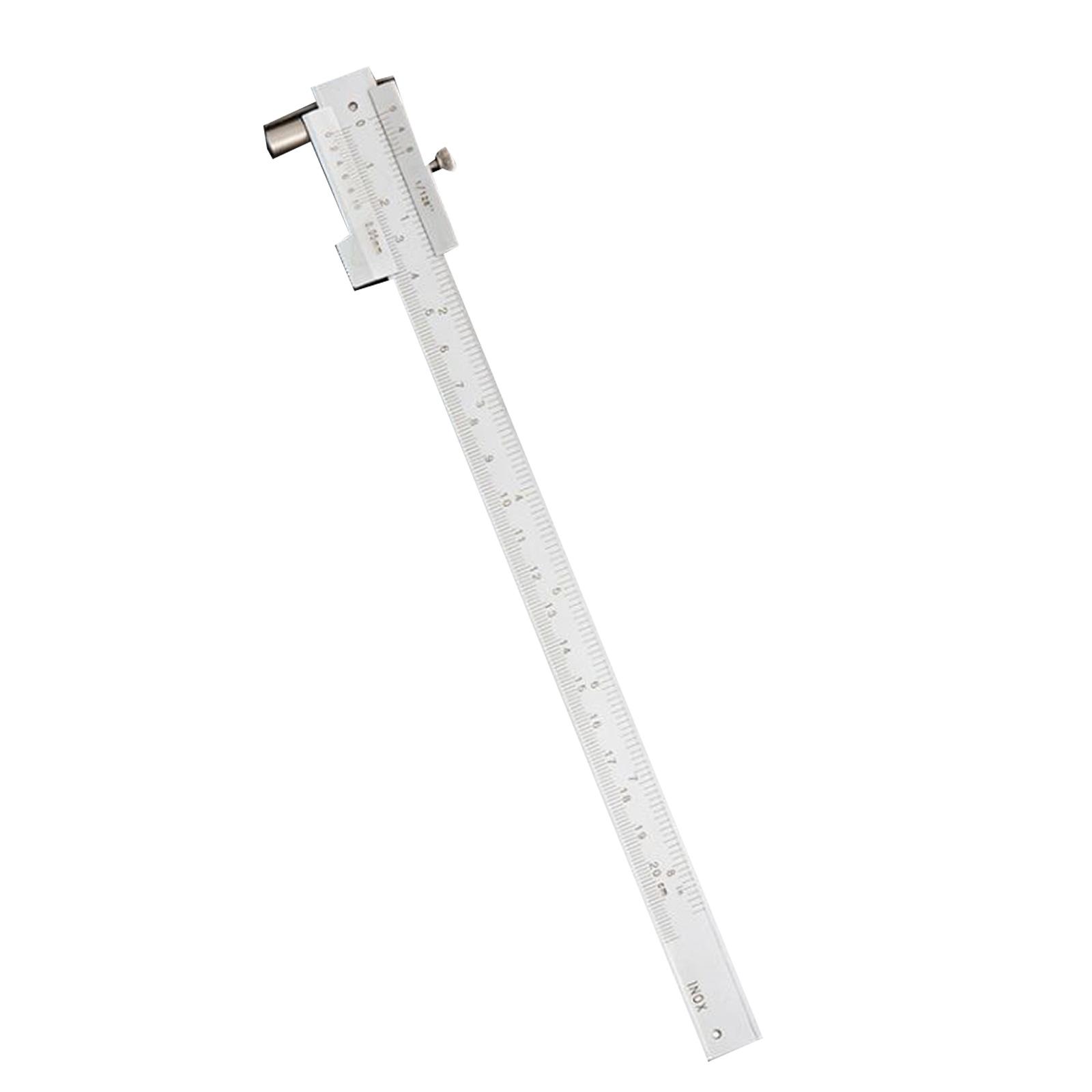 

0-200mm Marking Vernier Caliper with Carbide Needle Scriber Parallel Marking Measuring Ruler Measuring Tool 5