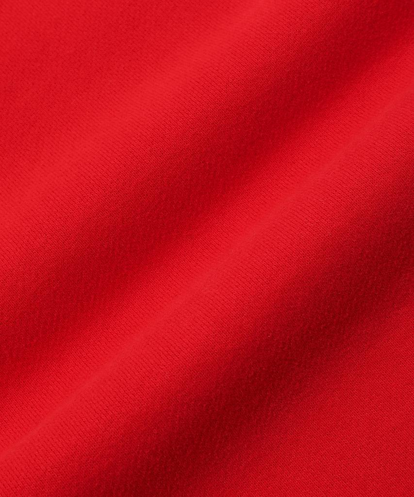 BEENTRILL Essential Hashtag Logo Brushed Sweatpants (Red)