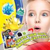 JA-RU Kids Science Kit Crystal Grow Kit (3 Crystal Kits) DIY Stem Learning Toys Grow Crystals Kit for Kids Growing Gemstone & Crystals. Cool