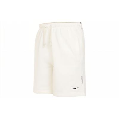 Dri-FIT Gesticktes Logo Print Gerade geschnittene Basketballhose Herren Hosen Weiß DQ5713-027