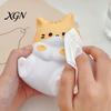 Nervousness Relief Toy Stress Cartoon Cat Soft Stretchy Fat Kitten Squeeze Relaxation Anxiety Reduction Animal Sensory Party Favors Gadget